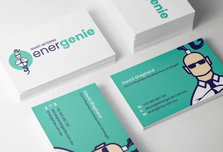 Branding Pitch - Business Card Layout for Perth Company